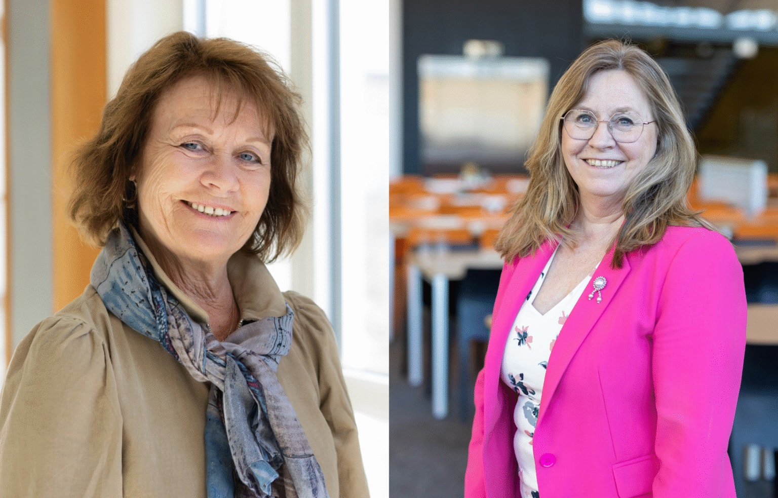 Bente K. Heiersjø og Anne Kristine Linnestad. Bente K. Heiersjø og Anne Kristine Linnestad.